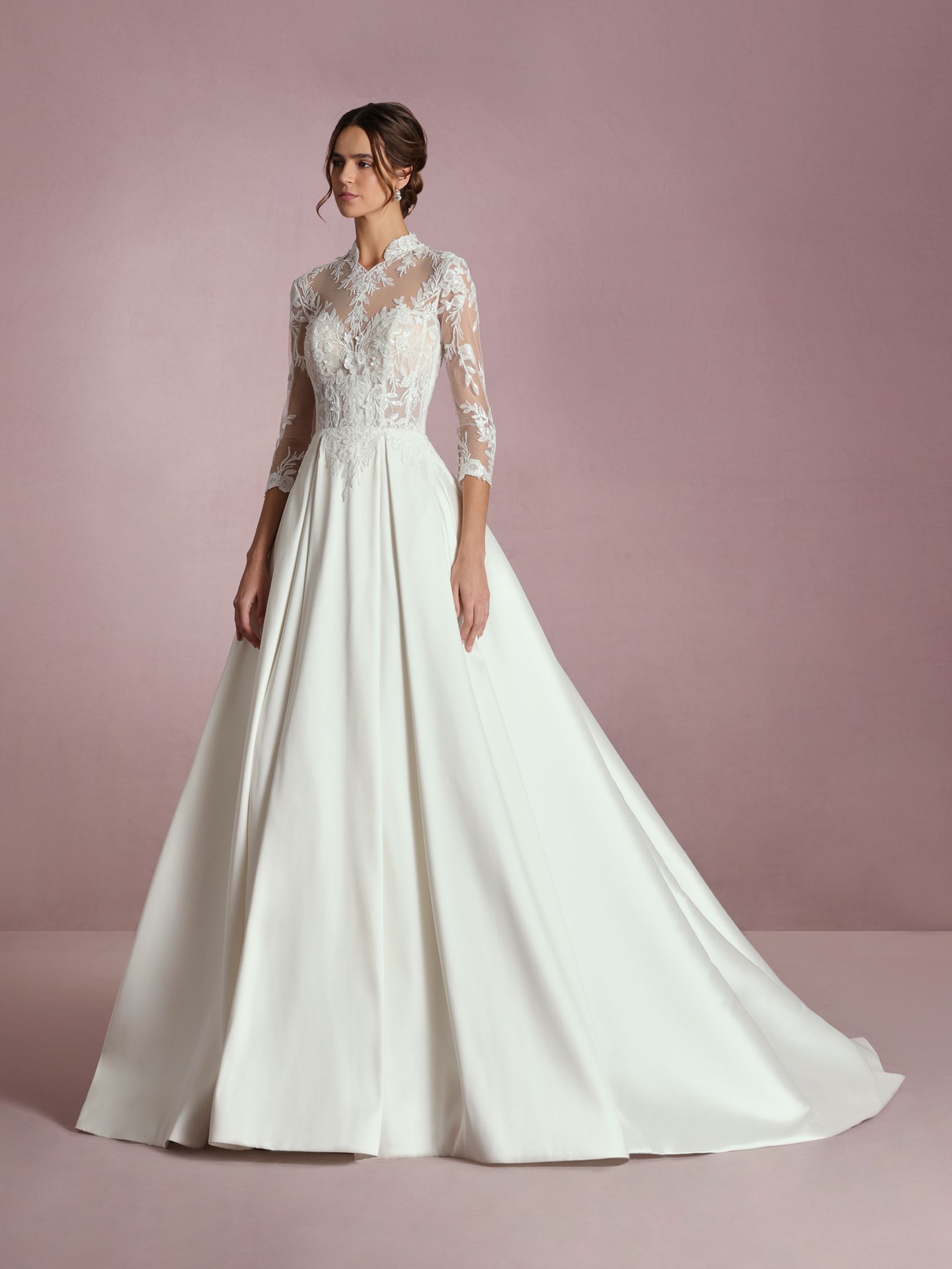 White One – Satin Bow Bridal